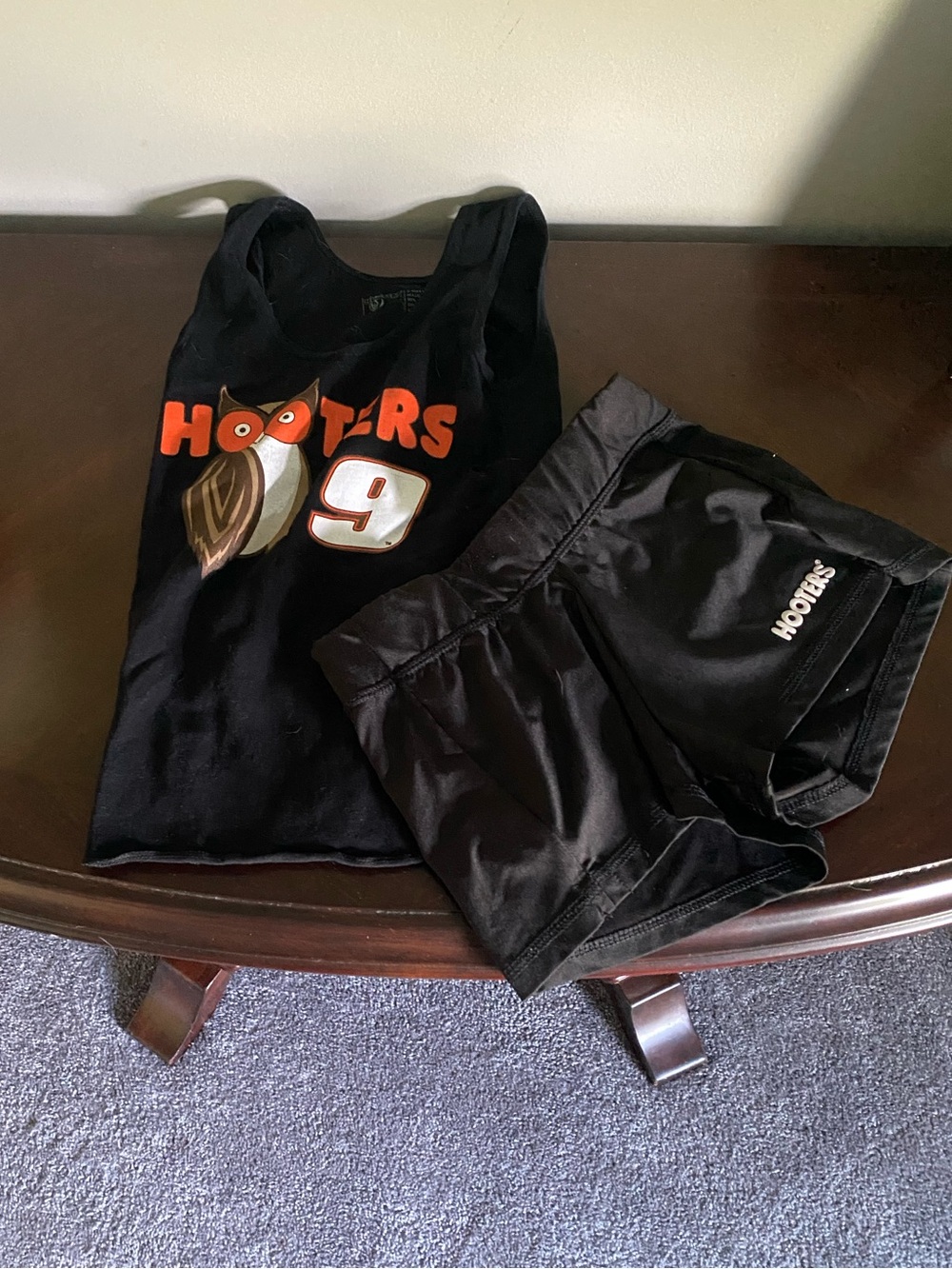 Hooters Uniform Limited Edition “9” Chase Elliott Racing “Buckle Up Y’all” Black